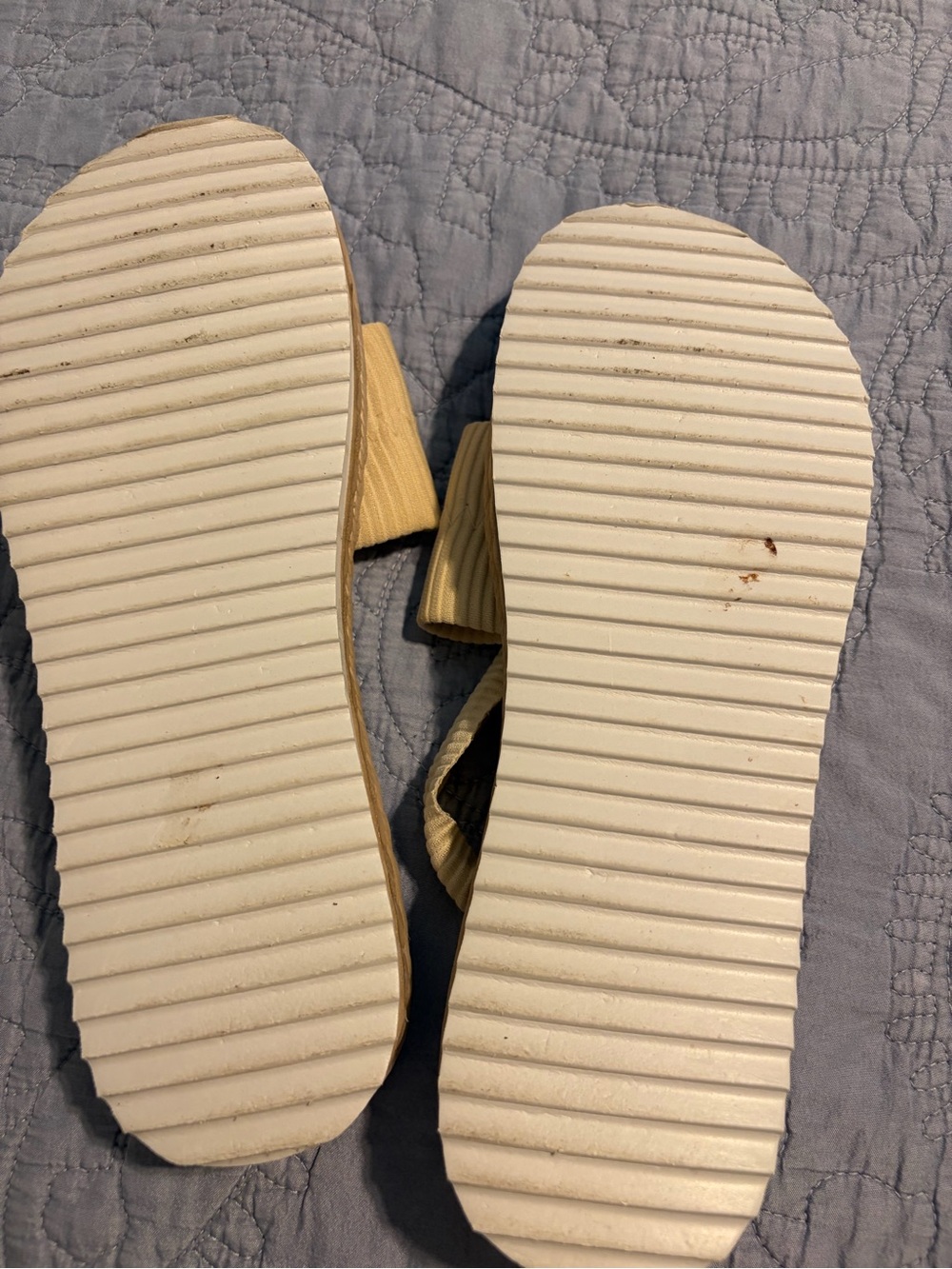 Amazon Beige Rope-Style Slide Sandals - Picture 3 of 3